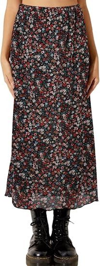 Floral Print Maxi Skirt image 1